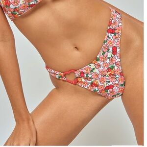 SOLD NWT THEA ASYMMETRICAL CHEEKY BOTTOMS - BERRY CHERRY